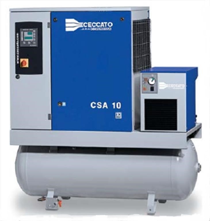 Ceccato Rotary Screw Air Compressor CSA 10/8 FF
